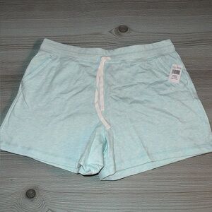 Set of 2 | 32 Degrees Fleece Shorts XL NWT Aqua Heather Black 5” Inseam